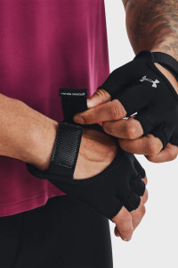 Рукавиці для тренувань UA Women's Training Glove чорний Жін LG 1377798-001