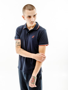 Футболка поло AUSTRALIAN 2-STRIPE PIQUE' POLO S-FIT LSUPO0004-200C