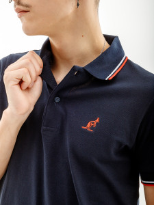 Футболка поло AUSTRALIAN 2-STRIPE PIQUE' POLO S-FIT LSUPO0004-200C