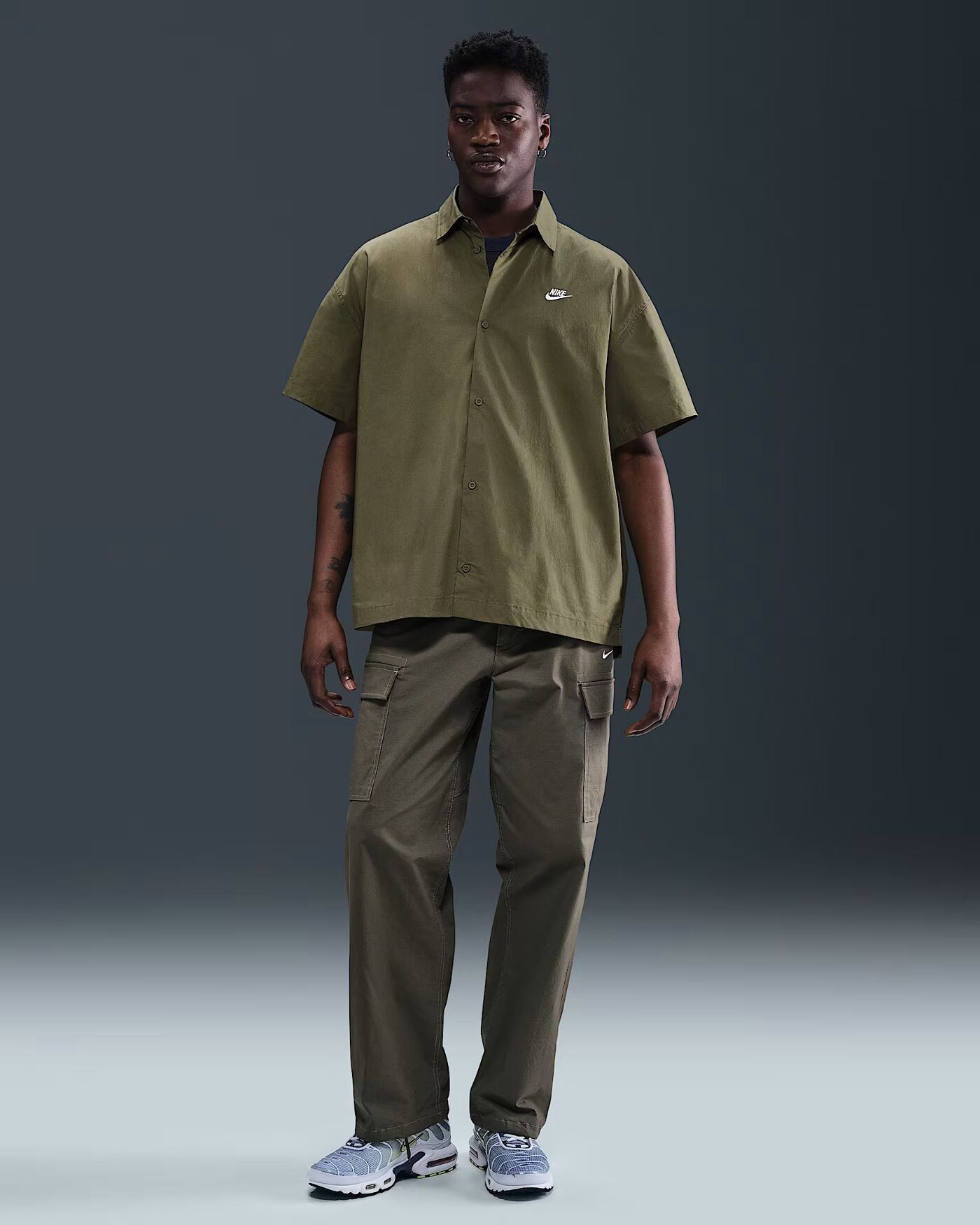 Сорочка NIKE M NK CLUB SS BTN SHIRT OS HJ2026-222