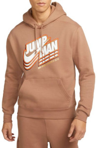 Худі Jumpman Core Fleece PO Hoodie “Archaeo Brown” DC9604-256