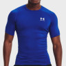 Футболка компресійна UA HG Armour Comp SS синій Чол SM 1361518-400