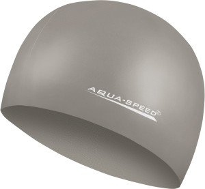 Шапочка для плавання Aqua Speed MEGA 100-19 сірий Уні OSFM 100-19