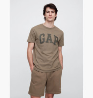 Футболка чоловіча Gap Everyday Soft Logo T-Shirt Brown 855769201 L 855769201