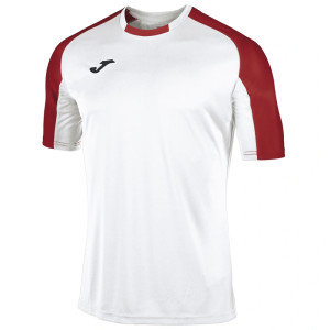 Футболка Joma ESSENTIAL 101105.206 біло-червона 101105.206