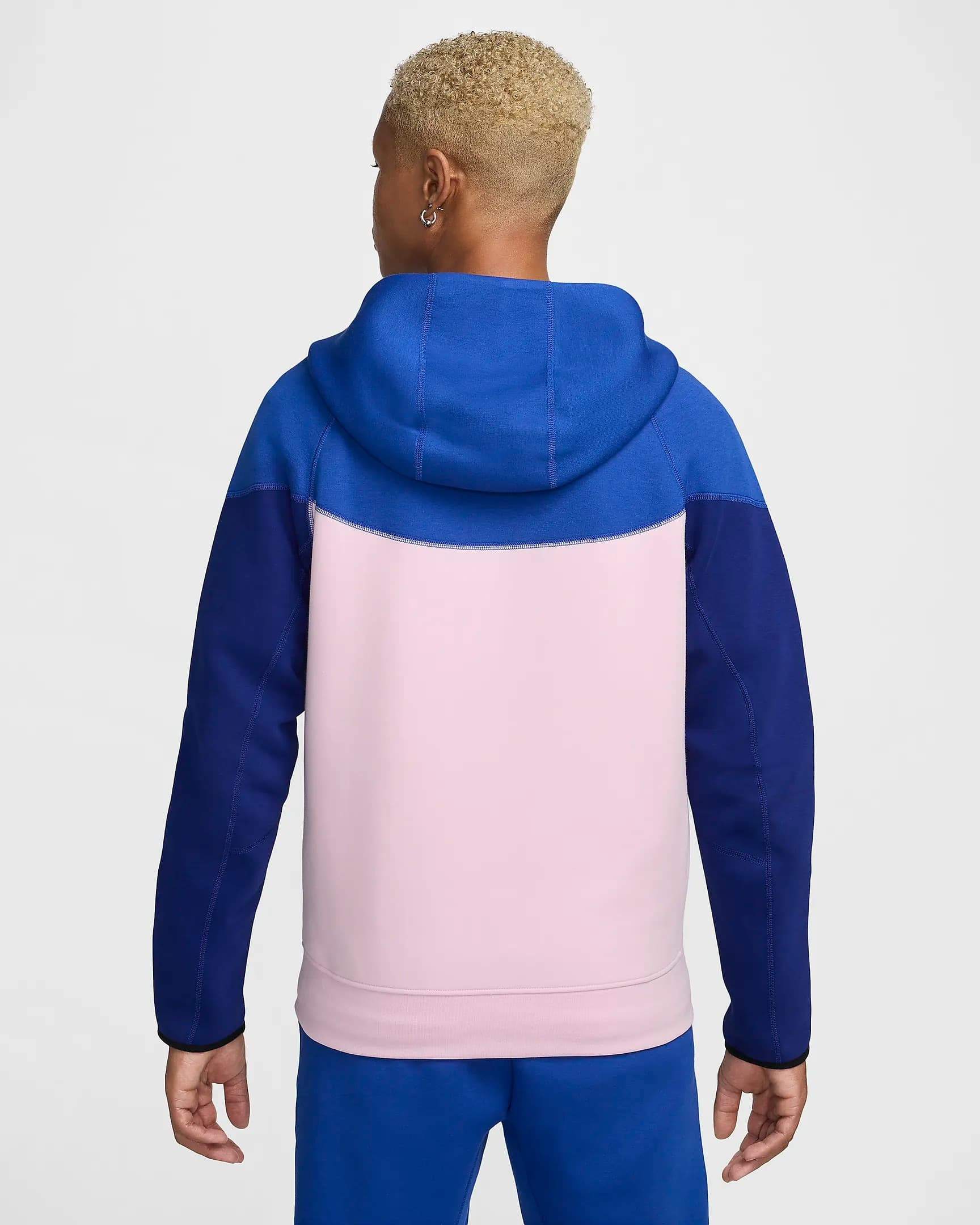 Кофта Nike Tech Fleece Blue/Pink FZ4709-480