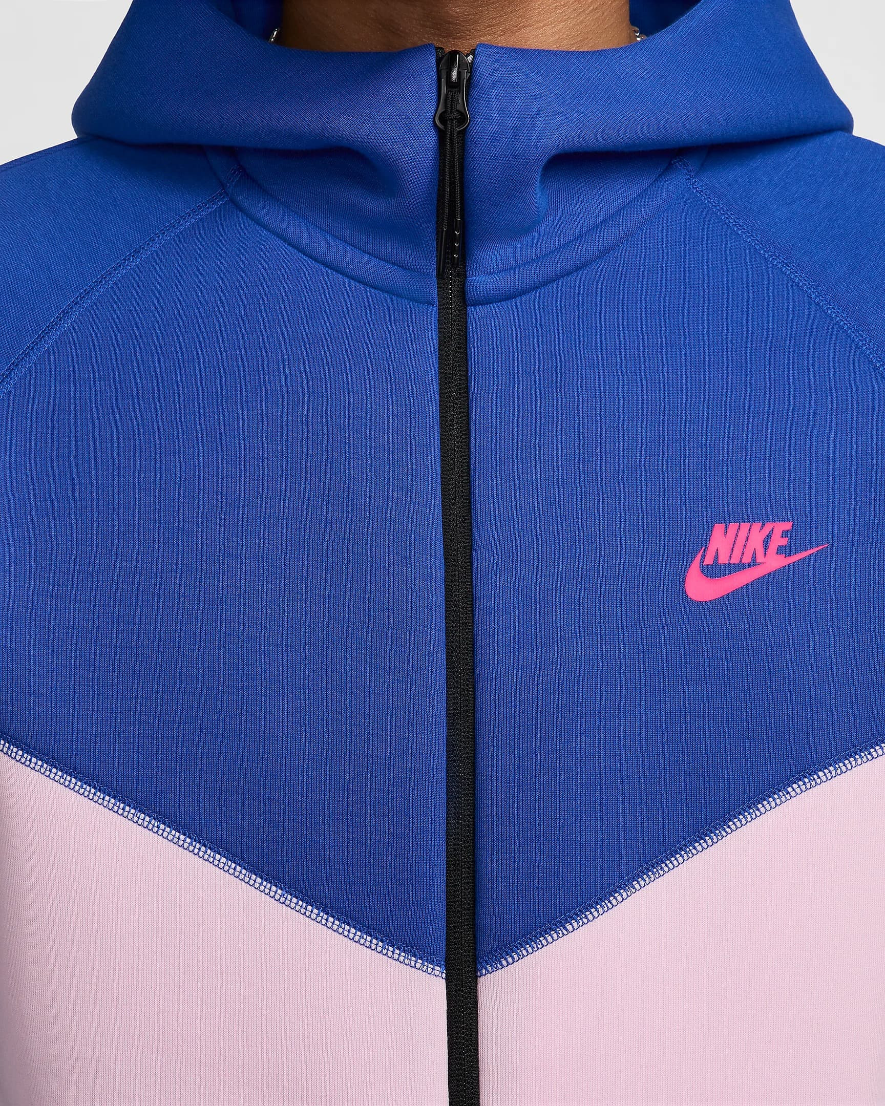 Кофта Nike Tech Fleece Blue/Pink FZ4709-480