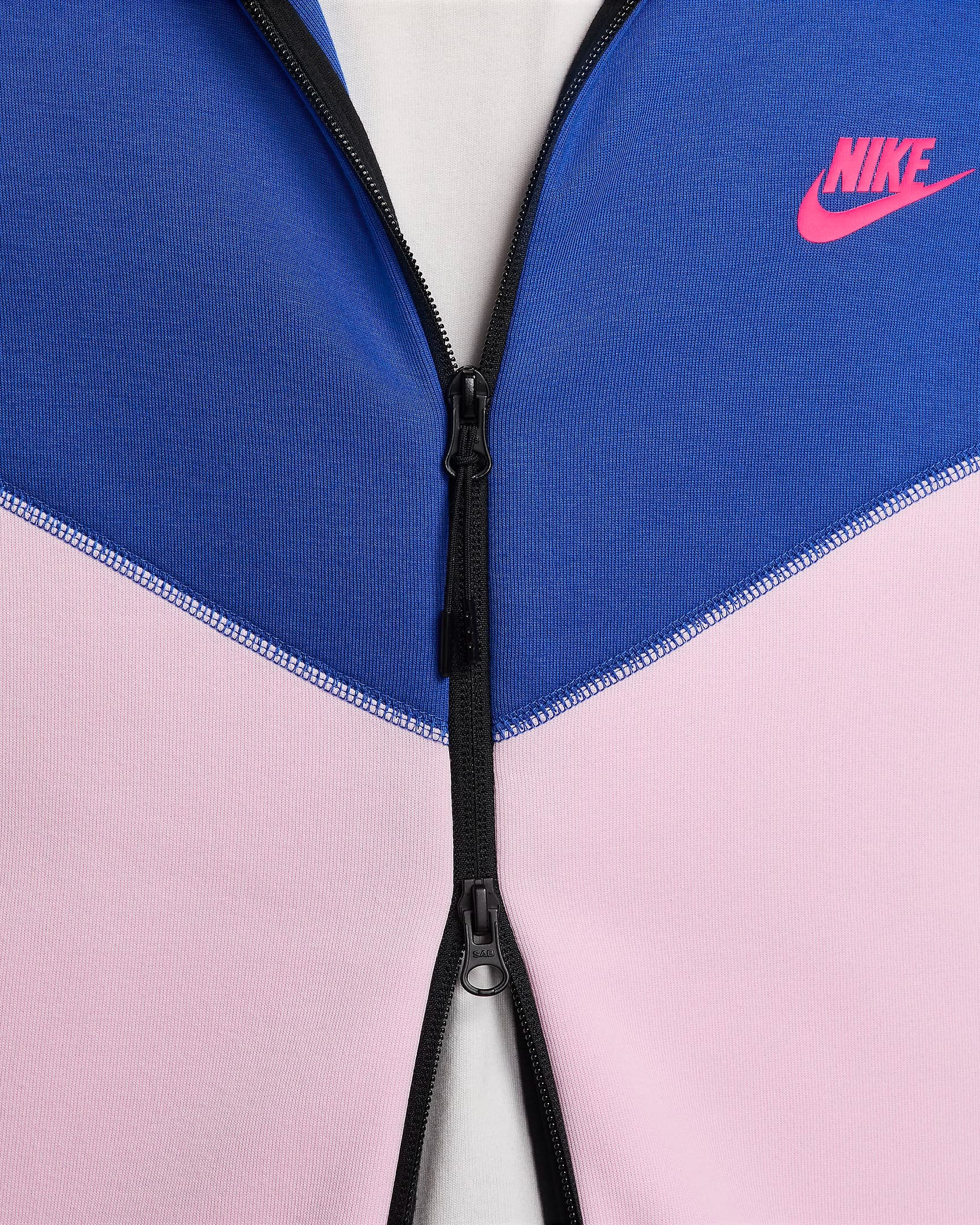 Кофта Nike Tech Fleece Blue/Pink FZ4709-480