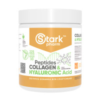Порошок Stark Pharm Collagen Peptides Hyaluronic Acid - 225g Green Apple 2023-10-4777
