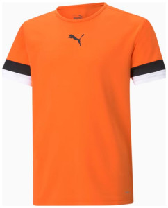 Футболка Puma teamRISE Jersey Jr помаранчевий Діт 116 см 704938-08