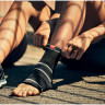 Фіксатор щиколотки Adidas Ankle Support чорний Уні S ADSU-12511BK-NL