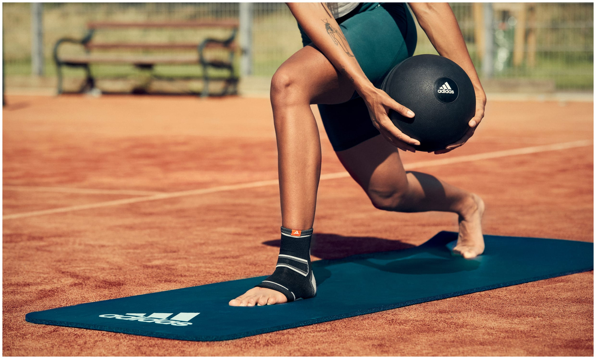 Фіксатор щиколотки Adidas Ankle Support чорний Уні S ADSU-12511BK-NL