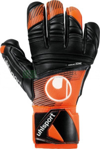 Рукавиці воротарські дитячі Uhlsport SUPER RESIST HN чорно-помаранчеві 1011316 01 1011316-01