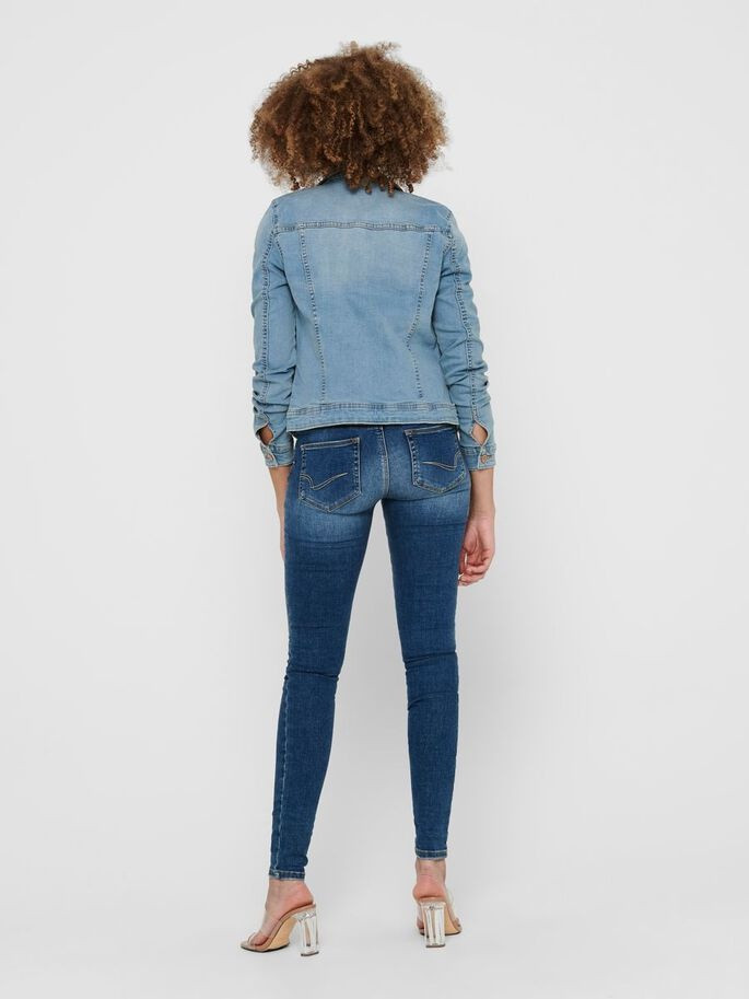 Куртка джинсова ONLTIA LIFE DNM JACKET BB LB BEX179 NOOS 15177241 Light Blue Denim ONLY 40 Блакитний 15177241LightBlueDeni
