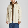 Сорочка JORDARREN CORD OVERSHIRT LS 12195966-Oatmeal-Fit:/COMFORT Jack&Jones L Бежевий 12195966-OATMEAL-FIT:/COM