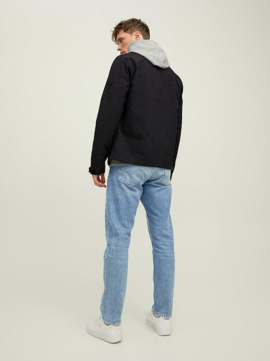 Куртка JJEMARVIN COLLAR SOFTSHELL 12212364-Black Jack&Jones L Чорний 12212364-Black