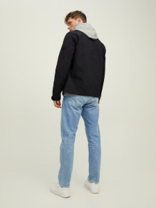 Куртка JJEMARVIN COLLAR SOFTSHELL 12212364-Black Jack&Jones L Чорний 12212364-BLACK