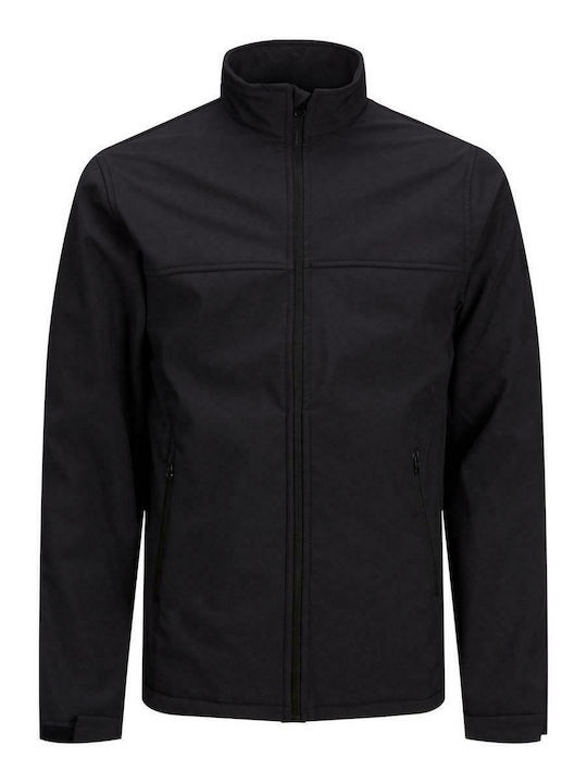 Куртка JJEMARVIN COLLAR SOFTSHELL 12212364-Black Jack&Jones L Чорний 12212364-Black
