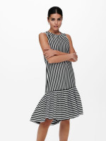 Сукня ONLFIONA LIFE S/L DRESS JRS 15230776 Bright White-BLACK ONLY L Чорний 15230776BrightWhite-BLACK