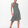 Сукня ONLFIONA LIFE S/L DRESS JRS 15230776 Bright White-BLACK ONLY L Чорний 15230776BRIGHTWHITE-BLACK