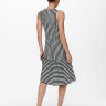 Сукня ONLFIONA LIFE S/L DRESS JRS 15230776 Bright White-BLACK ONLY L Чорний 15230776BRIGHTWHITE-BLACK
