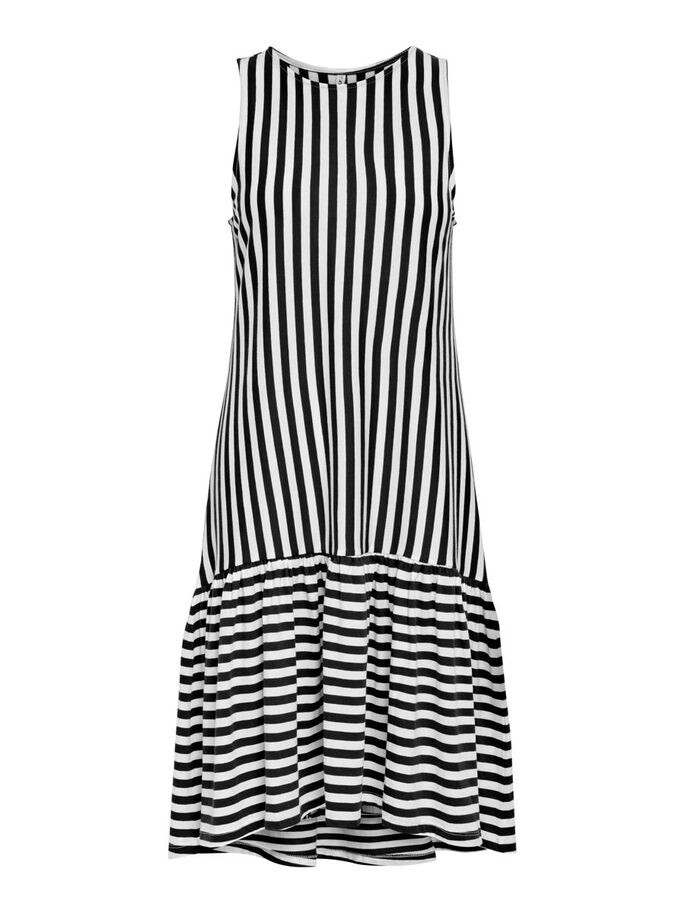 Сукня ONLFIONA LIFE S/L DRESS JRS 15230776 Bright White-BLACK ONLY L Чорний 15230776BrightWhite-BLACK