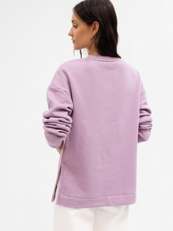 Толстовка CREWNECK LOGO TUNIC SWEATSHIRT 741683-02 GAP L Бузковий 741683-02