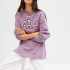 Толстовка CREWNECK LOGO TUNIC SWEATSHIRT 741683-02 GAP L Бузковий 741683-02