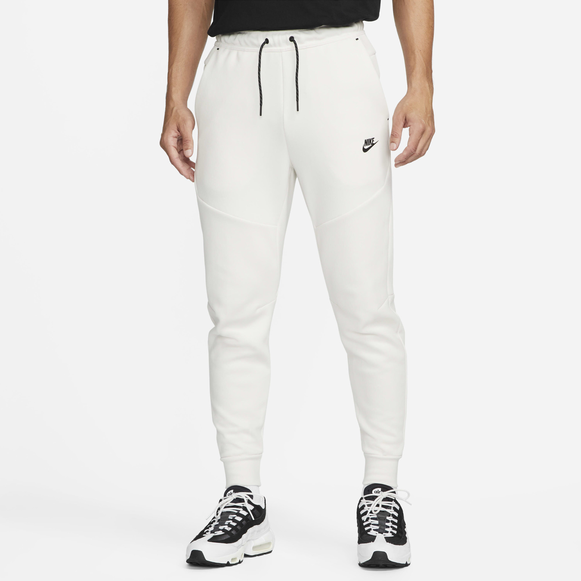Штани чоловічі Nike Tech Fleece Taped Jogger Pants White Cu4495-030 CU4495-030