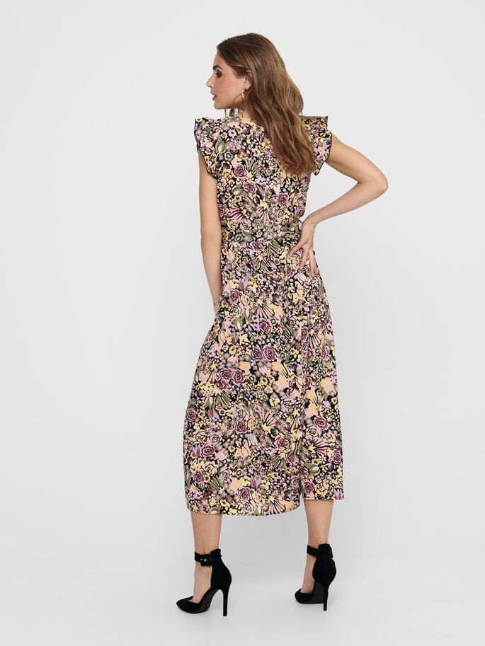 Сукня ONLFAVE S/L MAXI DRES 15213817 Black ONLY 34 Бежевий 15213817Black