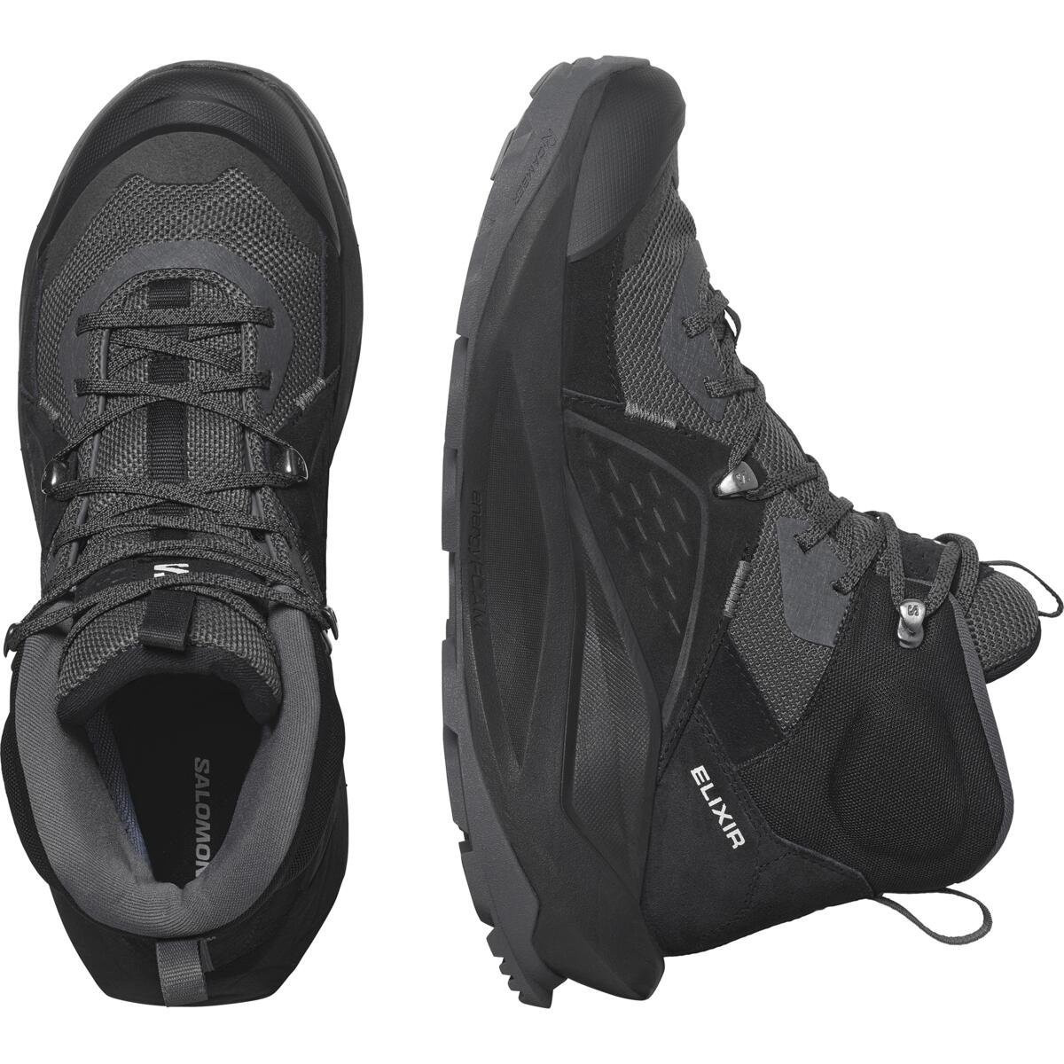 Черевики ELIXIR MID GTX L47295900 SALOMON 10,5 (45,5) Чорний L47295900