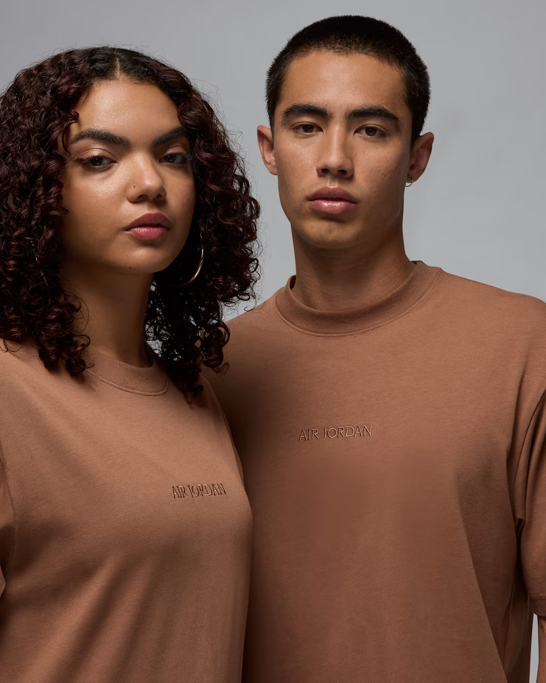 Футболка чоловіча Air Jordan Wordmark 85 Brown HF3447-223