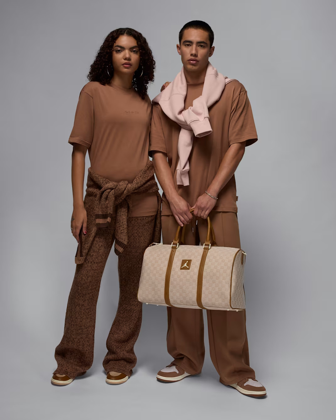 Футболка чоловіча Air Jordan Wordmark 85 Brown HF3447-223