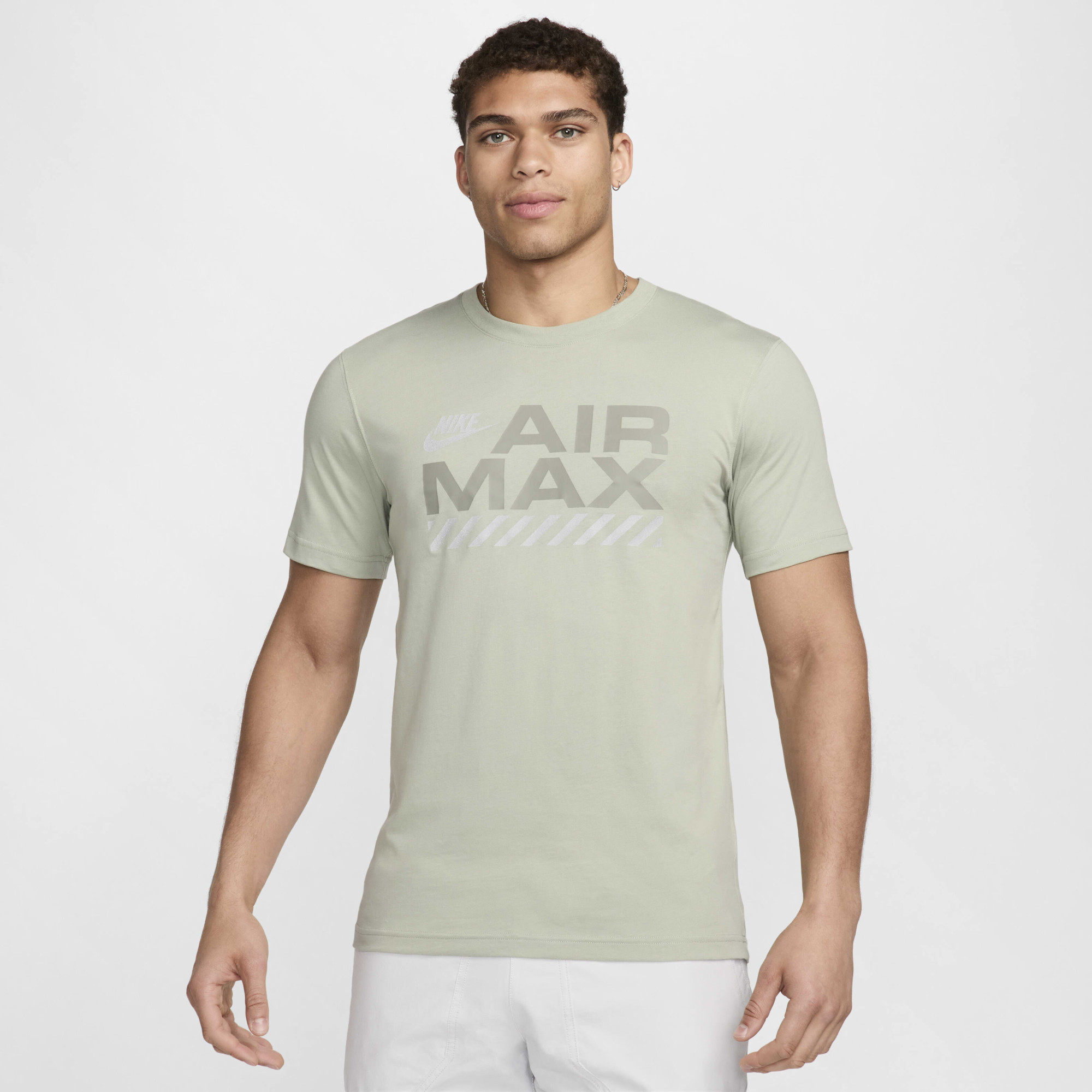 Футболка чоловіча Nike T-Shirt Sportswear Air Max Beige HF6597-370