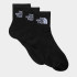 Шкарпетки MLSPRT S CSH QRTR 3P TNF 0A882GJK31 THE NORTH FACE L Чорний 0A882GJK31