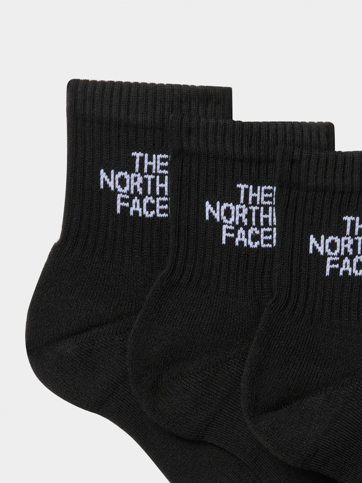 Шкарпетки MLSPRT S CSH QRTR 3P TNF 0A882GJK31 THE NORTH FACE L Чорний 0A882GJK31
