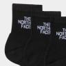 Шкарпетки MLSPRT S CSH QRTR 3P TNF 0A882GJK31 THE NORTH FACE L Чорний 0A882GJK31