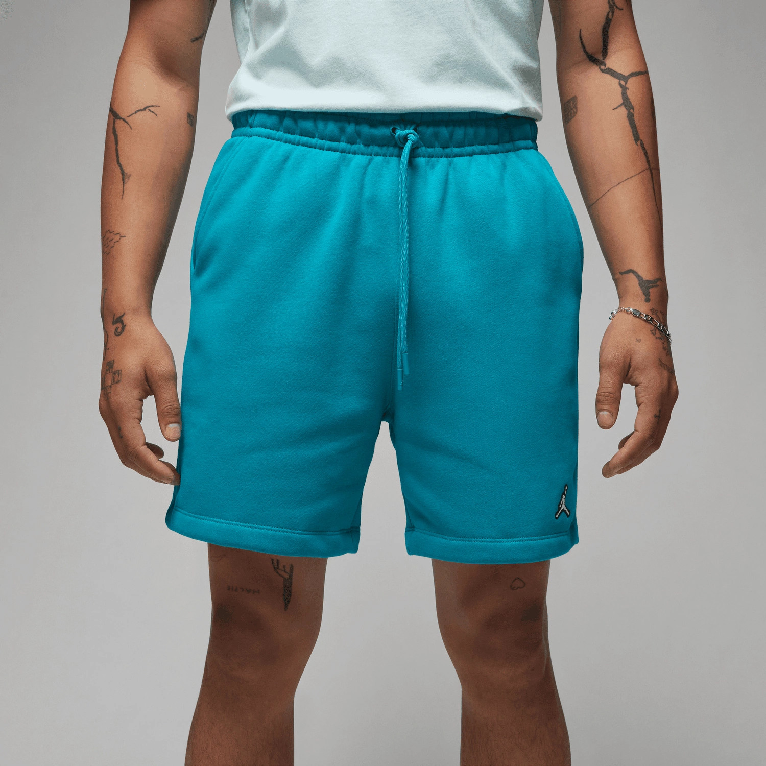 Шорти чоловічі Air Jordan Brooklyn Fleece Shorts Light Blue DQ7470-483