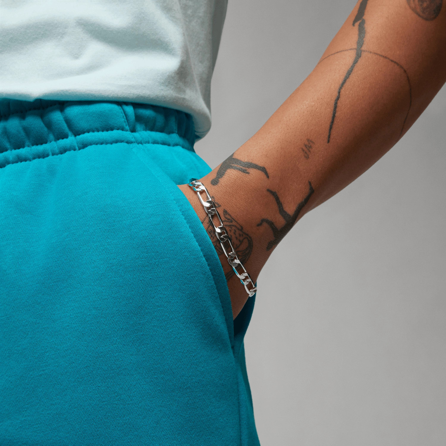 Шорти чоловічі Air Jordan Brooklyn Fleece Shorts Light Blue DQ7470-483