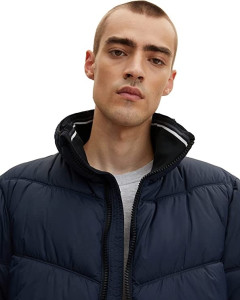 Куртка sporty puffer jacket 1032482-10668 Tom Tailor L Темно-синій 1032482-10668