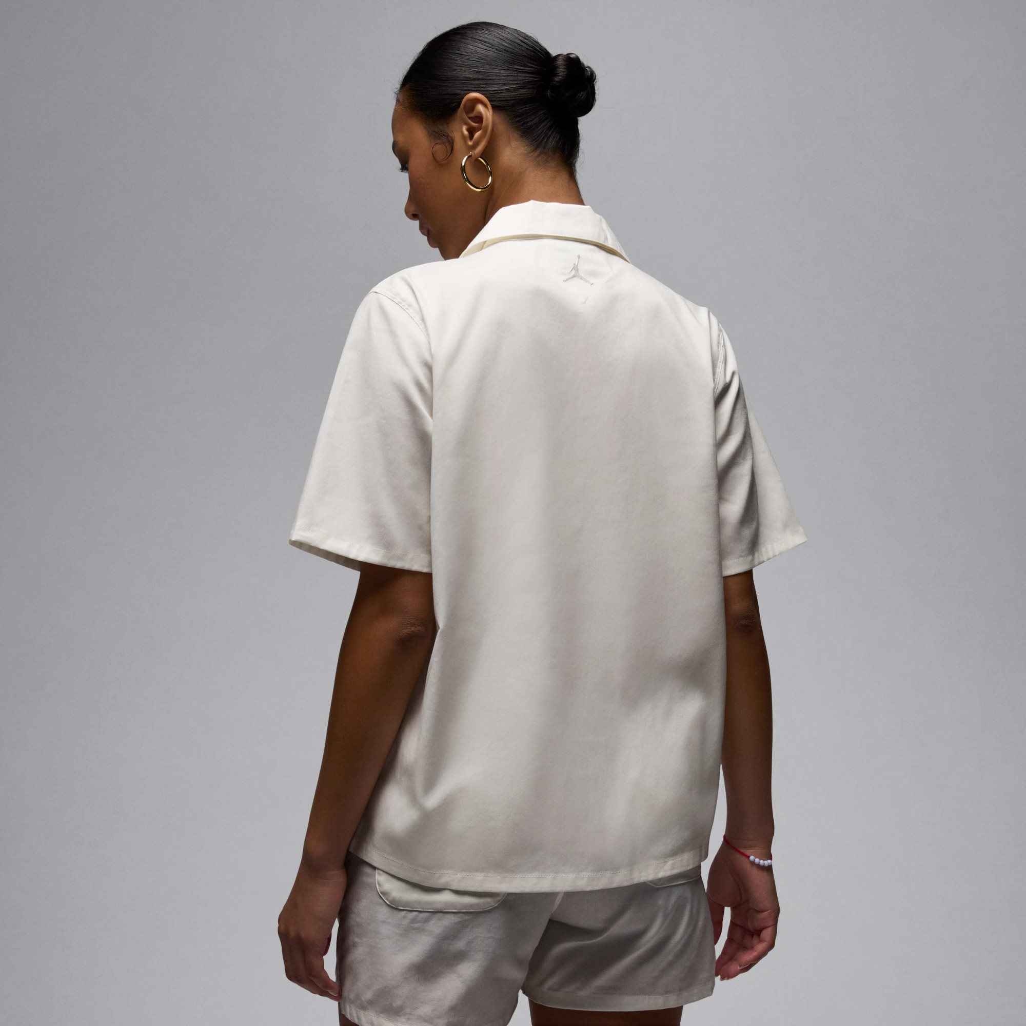 Сорочка жіноча Air Jordan J Ss Woven Top Rose White HJ0096-133