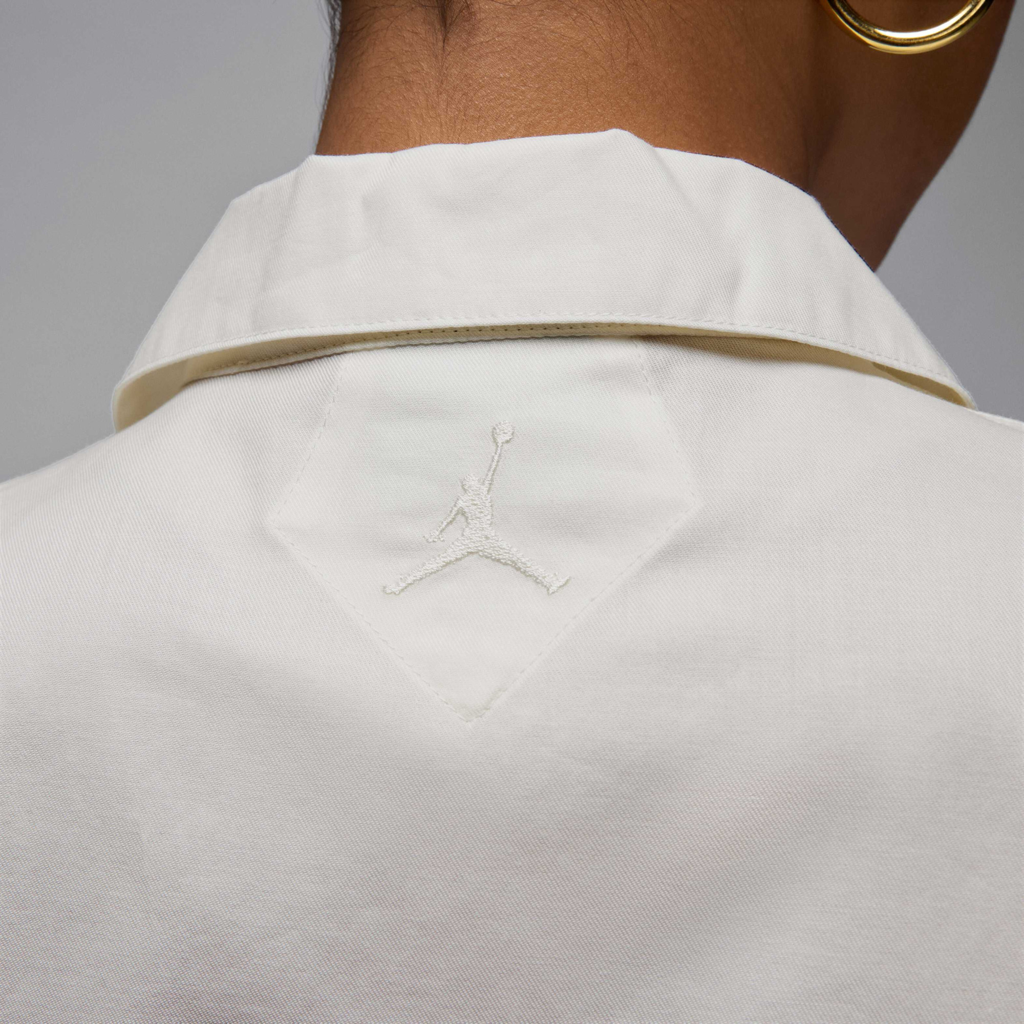 Сорочка жіноча Air Jordan J Ss Woven Top Rose White HJ0096-133