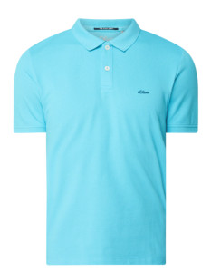 Поло T-shirt REGULAR FIT 13.1Q1.35.2843-6241 s.Oliver M Блакитний 13.1Q1.35.2843-6241