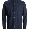 Сорочка JJEPLAIN POPLIN SHIRT L/S AU20 NOOS 12173241 Navy Blazer Jack&Jones L Темно-синій 12173241NAVYBLAZER