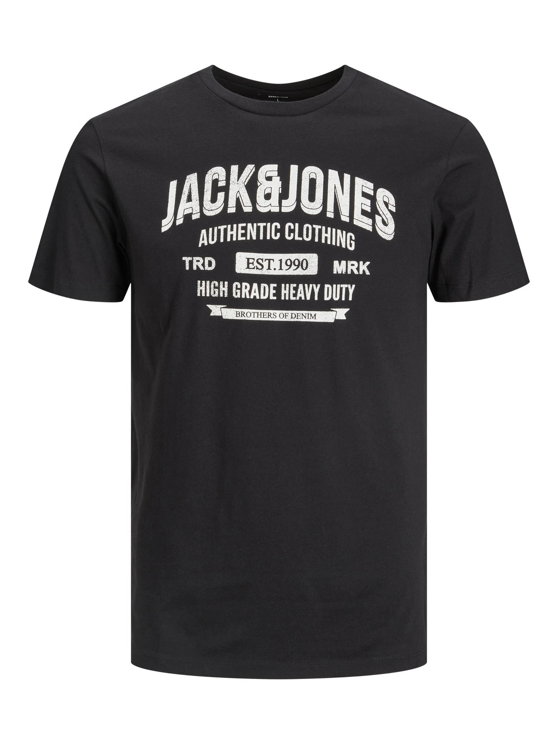 Футболка JJEJEANS TEE SS O-NECK NOOS 22/23 12210949-Black Jack&Jones M Чорний 12210949-Black