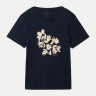 Футболка T-Shirt mit Print 1040544ХХ10932 Tom Tailor L Темно-синій 1040544ХХ10932