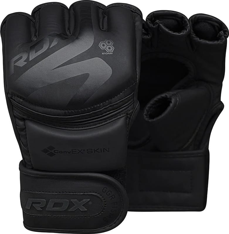 Рукавиці тренувальні RDX GRAPPLING GLOVES F15 чорний M (GGR-F15MB) GGR-F15MB