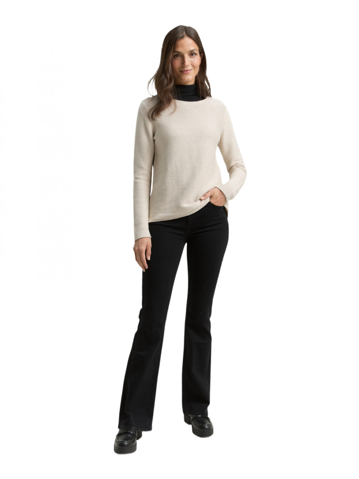 Джинси Bootcut Jeans TTSTELLA 1047842-10240 Tom Tailor 28/32 Чорний 1047842-10240