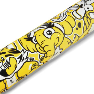 Аква-палка для плавання надувна Speedo PRT NOODLE IU жовтий, чорний Діт OSFM 8-1183914690