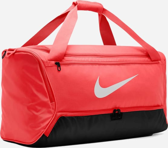Сумка Nike NK BRSLA M DUFF - 9.5 60L червоний, чорний Уні 64 х 30 х 30 см (DH7710-814) DH7710-814